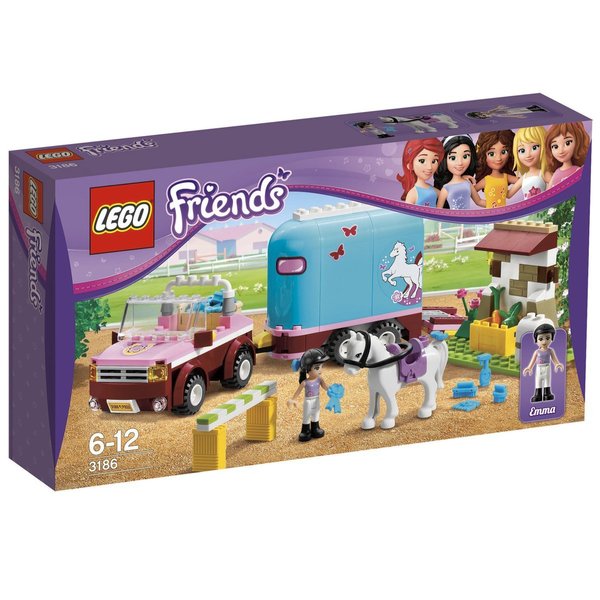 LEGO Friends 3186 Off-Road Vehicle with Horse Trailer