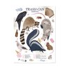 Genuine Fred, Trash Can Creatures by Riley Samels, 250-piece Puzzle, 16.5 x 22.5 Inches