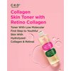 CKD Retino Collagen Skin Toner - Daily Gentle Face Toner for Firming and Hydrating, Anti-Aging, Low-Irritation for Sensitive and Dry Skin. Korean Skin Care. 8.79 fl oz