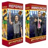 Ultimate Talking Wrestling Referee & Ring Announcer Action Figures for WWE & AEW Wrestling Figures