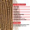 3 Packs 12 Inch Spring Twist Ombre Colors Butterfly locs Crochet Braids Braiding Hair Extensions Low Temperature Fiber 30 Strands 160g/Pack (12 Inch, 27)