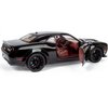 All Star Toys 2018 Dodge Challenger SRT Hellcat Widebody Black with Red Interior 1/24 Diecast Model Motormax 79350 Exclusive Edition
