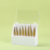 Dust-proof 8 Holes Tweezers Holder, Eyelash Extensions Supplies Acrylic Display, Acrylic Rack Storage Eyelash Extension Tools with Dust Cover Durable Tweezer Display Stand Salon
