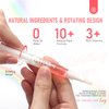 SAVILAND Natural Cuticle Oil Pen: 6PCS Revitalizing Cuticle Oil for Nails with Vitamin E Repaired Cuticles Overnight Cuticle Softener Nail Strengthener Protector for Damaged Skin Thin Nail