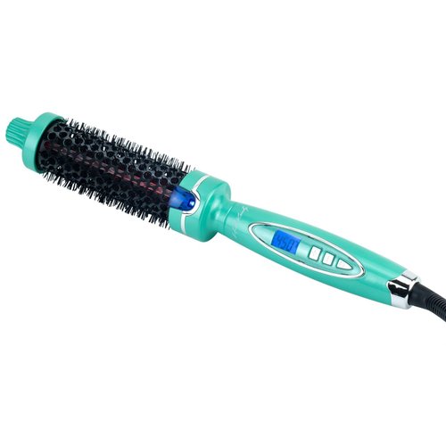 Head Kandy Perfectionist Infrared Thermal Hot Air Styling/Curling Iron Brush (32mm, Mint)