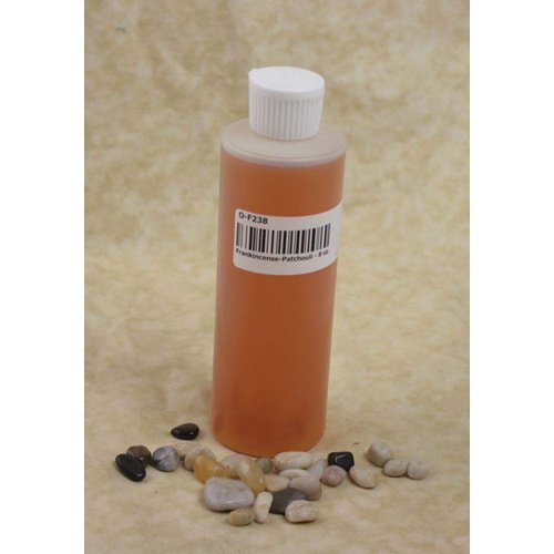 Frankincense & Patchouli Type Unisex Scented Perfume Body Oil in a 8 oz