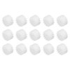 MECCANIXITY 15Pcs Plastic Gears 16 Teeth Plastic Shaft Gears Model 162AA Reduction Gear for RC Car Model DIY Robot,White Module 0.5