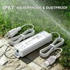 36V Waterproof Power Supply for Govee Permanent Outdoor Lights Only Compatible with Govee H705A H705B H705C Power Adapter Cord 3 Pin White(Non-Compatible Barrel connectors)