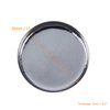 Coshar Pack of 30 Empty Round Metal Pans 26mm Eyeshadow Palette Pans Replacement for Magnets Makeup Palettes (5mm Height) Silver