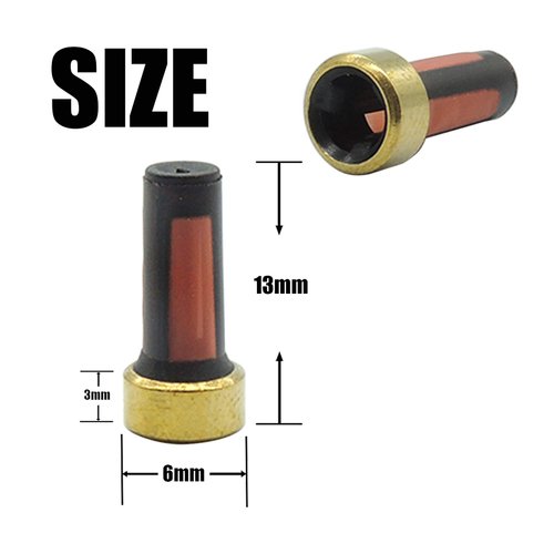 HiSport Fuel Injector Seal Kits Filter Baskets Universal Repair Set CF105B [50 Set]