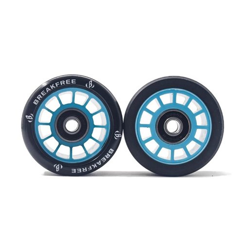 B BREAKFREE 62 * 42MM 8 Pack 85A With Bearings And Mounting Tools Roller Skate Wheels Skate Wheels with Bearings Installed for Indoor or Outdoor Roller Derby Wheels (Orange)