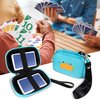 Meetikar Travel Card Games Case Compatible with Card Games Set, Card Case Compatible with UNO Card Case, Playing Card Case, Game Card Holder (Not Including Cards) (Blue)