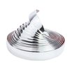 16Ft Automotive Chrome Trim Molding 3/4"(20mm) Wide Universal Car Side Body Molding(Self Adhesive) for All Vehicles Exterior Interior Door Window Bumper Scratch-Proof Decorative UV Protected