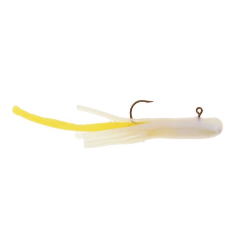 Berkley PowerBait Pre-Rigged Atomic Teasers Fishing Bait, Pearl White, Irresistible Scent & Flavor, Ready-to-Fish, Ideal for Trout, Bass, Panfish Species and More