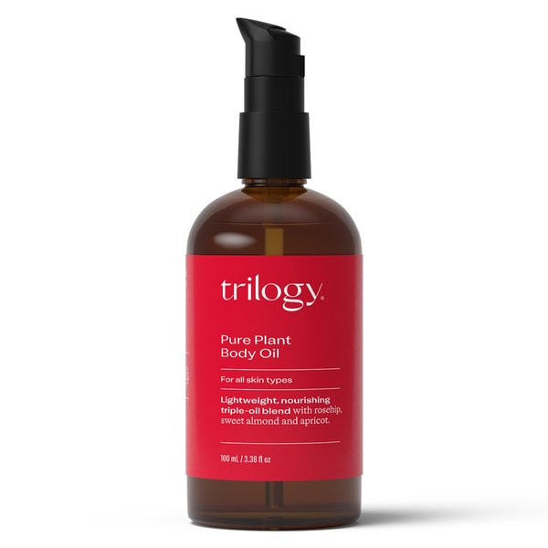 Trilogy Pure Plant Body Oil, Nourishing Blend for Smooth Skin, 3.38 fl oz