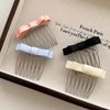 2 Pcs Black Ribbon Bowtie Hair Comb Sweet Ballet Bowknot Hairpin Hair Styling Comb Hair Pin For Side Hair Korean Headdress Bowknot Hair Accessories