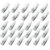 30 Pieces Nail Clippers Flat Toenail Clippers Stainless Steel Toenail Clippers Manicure Pedicure Sturdy Trimmer Set for Men and Women