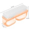 4 Pack Handle Grip Nail Brush,Hand Fingernail Scrub Cleaning Brushes for Toes and Nails Cleaner，Also Suitable For Bathroom, Shower, Kitchen, Carpet, Floor, Bathtub, Etc