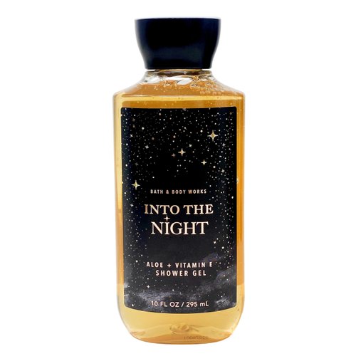 Bath & Body Works Into The Night - 2 Pack Of Shower Gel With a Charcoal Scrub Soap.