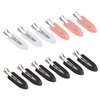 12 Pcs No Crease Hair Clips No Bend Hair Clips Duck Bill Clips Hair Barrettes Styling Clips for Makeup Salon Styling Sectioning