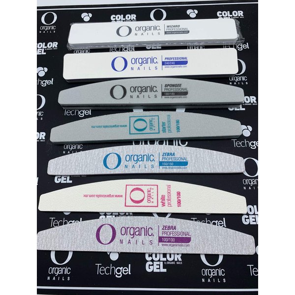 NAIL FILE ORGANIC NAILS 7 PC SET
