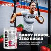 XTEND Original BCAA Powder Airheads White Mystery | ZERO CARB, ZERO SUGAR - Post Workout Muscle Recovery Drink with Amino Acids - 7g BCAAs for Men & Women | 30 Servings