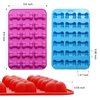 6PCS Silicone Molds Puppy Dog Paw and Bone, Elegant Chocolate Molds for Baking, Non-Stick gummy molds, Dog Treat Molds, Used for Chocolate, Candy,Pudding, Jelly,Ice Cube,Biscuits,Dog Treat by AOULELA