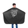 JV PRO Struggle Made Real Original Salon-Quality Barber Cape with Adjustable Neck Closure - Water-Resistant and Hair-Repellent Fabric, Stylish and Durable Hair Cutting Cape