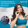 MOXE Breathe | Himalayan Salt Inhaler | Help Clear Congestion, Boost Focus and Improve Breathing | Natural Aromatherapy | Peppermint, Lavender and Tee Tree Essential Oil (3 Pack)