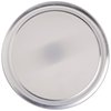 Winco 11 Inch Aluminum Winware Pizza Tray with Wide Rim