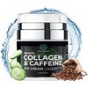 ATN Cosmetics Caffeine Eye Cream, Collagen Eye Cream for all skin types, For Wrinkles & Dark Circles, and Puffiness, Infused with Hyaluronic Acid & Niacinamide, 1.7 OZ / 50 G
