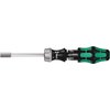 Wera 05073661002 Kraftform Kompakt 27 RA Slotted Ratcheting Screwdriver, 1/4" Head, MULTI