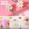 LEOBRO 50 PCS Metal Hair Clips, Alligator Hair Clips, Hair Barrettes for Women, Clips for Hair, Hair Clips for Women, Girl, Hair Pins, Clips for DIY Hair Bow, Crafts, Silver