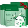 Pack of 10 Collagen Face Mask, Face Masks Skincare with Coenzyme Q10 Retinol Anti Aging Facial Masks Skin Care Hydrating Face Beauty Care Masks for Deep Repairing and Moisturizing Anti Wrinkles