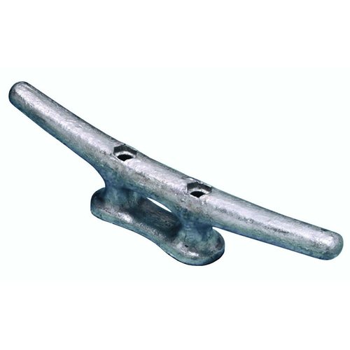 Dock Edge 2808-F Dock Cleat, 8" Galvanised, Silver