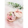 Luxury Beautiful Flora Scented Roses/Carnation Flower Bath Soap with Stem, Flower Soap in Gift Box, Gift for Birthday/Valentine's Day/Mother's Day (Pink)