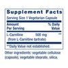 Life Extension L-Carnitine – 500 mg, Energy Supplement, Memory Supplement – Free Form Amino Acid, Nitric Oxide Support, Healthy Blood Pressure – Gluten-Free, Non-GMO, Vegetarian – 30 Capsules