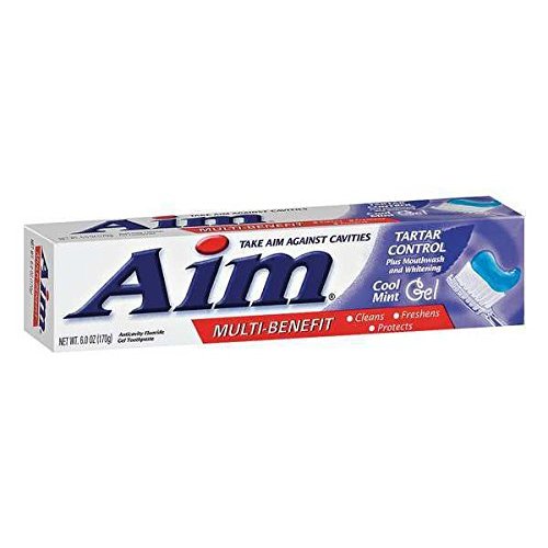 Aim Tartar Control Toothpaste, Cool Mint Gel