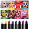 Easilydays Purple Lipstick, Velvet Black Purple Red Green White Colorful High Pigment Lip Gloss Smooth Long Lasting Lip Tint Waterproof Lip Stain Glaze for Halloween Cosplay Lip Makeup, #08 Purple