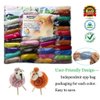 MOMODA BAODLON 50 Colors Fibre Wool Yarn Roving for Needle Felting Hand Spinning DIY Craft Materials