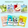 Animal Spa Mask, Character Masks Sheet- Penguin, Panda, Tiger, Cat -Nourishing Moisturizing Effects For All Skin Types- Birthday Party Gift for her, Girls Night, Spa Night, Beauty Gift (4pack)