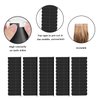 NQEUEPN 240pcs Hair Extension Tape, Hair Replacement Adhesive Tape Double Sided Tape in Extension Tape Hair Extension Tabs Wig Tape Beauty Tools for Hair Extensions (Black)