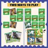 YTSQLER Animal Matching Game for Kids 100PCS Memory Card Game for Toddlers Preschool Learning Activities Memory Matching Cards Boys Girls Family Board Game