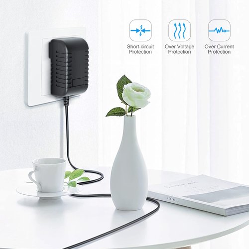 J-ZMQER AC Adapter Compatible with SPF3408 SPF3408/G7 PhotoFrame 5VDC Power Supply Cable PSU