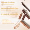 HOSAILY 2 Colors Butter Gloss Hydration Non-Sticky Plumping Lip Gloss for Women Natural Nude Tinted Lip Glow Oil Moisturizing Lightweight Long Lasting High Shine Liquid Lipstick with Lip Liner Combo