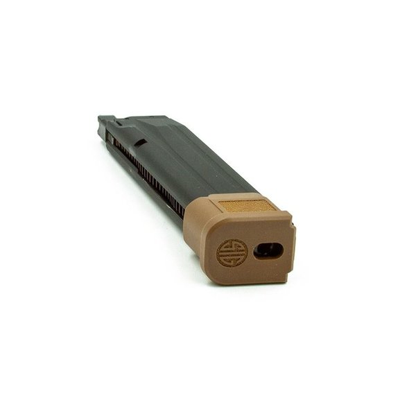 Sig Sauer ProForce Replacement 21-Round Airsoft Magazine Compatible with M17 Air Guns | 6mm Plastic BB | Green Gas Housing (GG) (AMPF-M17GG)