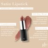 Glo Skin Beauty Satin Lipstick (French Nude) | Nourishing Longwearing Lip Stick Packed with Skincare Benefits