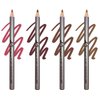 Khasana Lip Liner Pencil Set, Smooth Creamy Application, Long-Lasting, Gift Set- Nourishing & Moisturizing Formula. Transfer-Proof, Pack Of 4 (AMALFI)