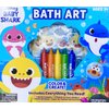 Baby Shark 7 Pieces Bath Art Set Games for Kids(+3 years) | Birthday Gift for Kids 2021