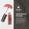 Carolina COSMETICS - Plant-Based Non-Sticky Lip Gloss (Divine) - Hydrating & Nourishing with Sunflower Seed Oil, Cacao & Grape Seed Oil - Gluten-Free, Vegan, Non-GMO, Paraben-Free - 5g/0.18oz